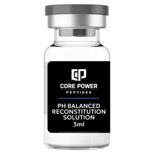pH Balanced Reconstitution Solution 3ml vial for research
